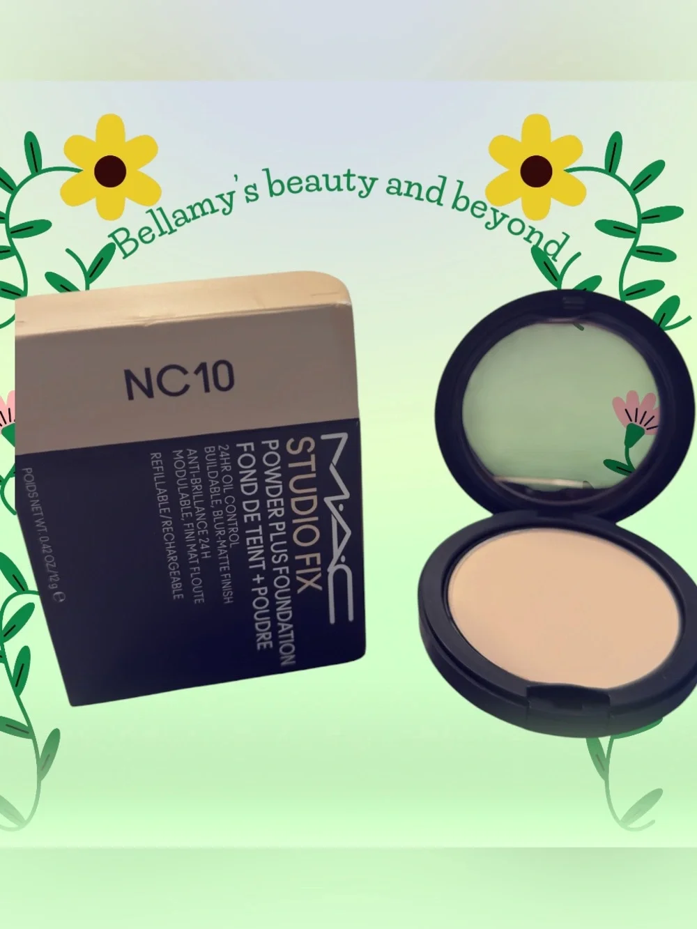 MAC Studio Fix Powder Plus Foundation - NC10 New gorulmx